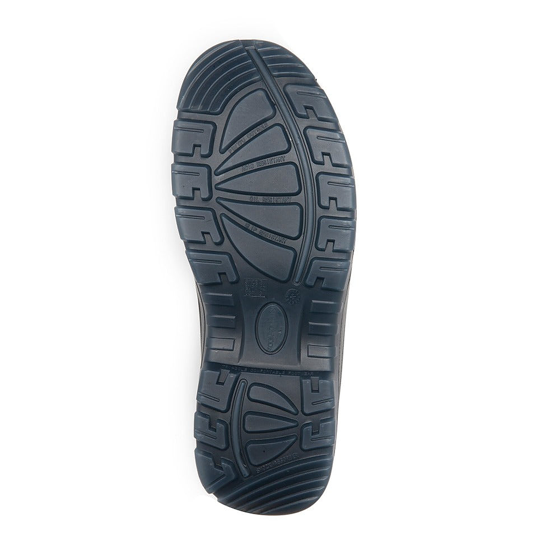 ROCKROOSTER Kensington Black 7 inch Zip-sided Steel Toe Leather Work Boots AK245Z — side view (6)