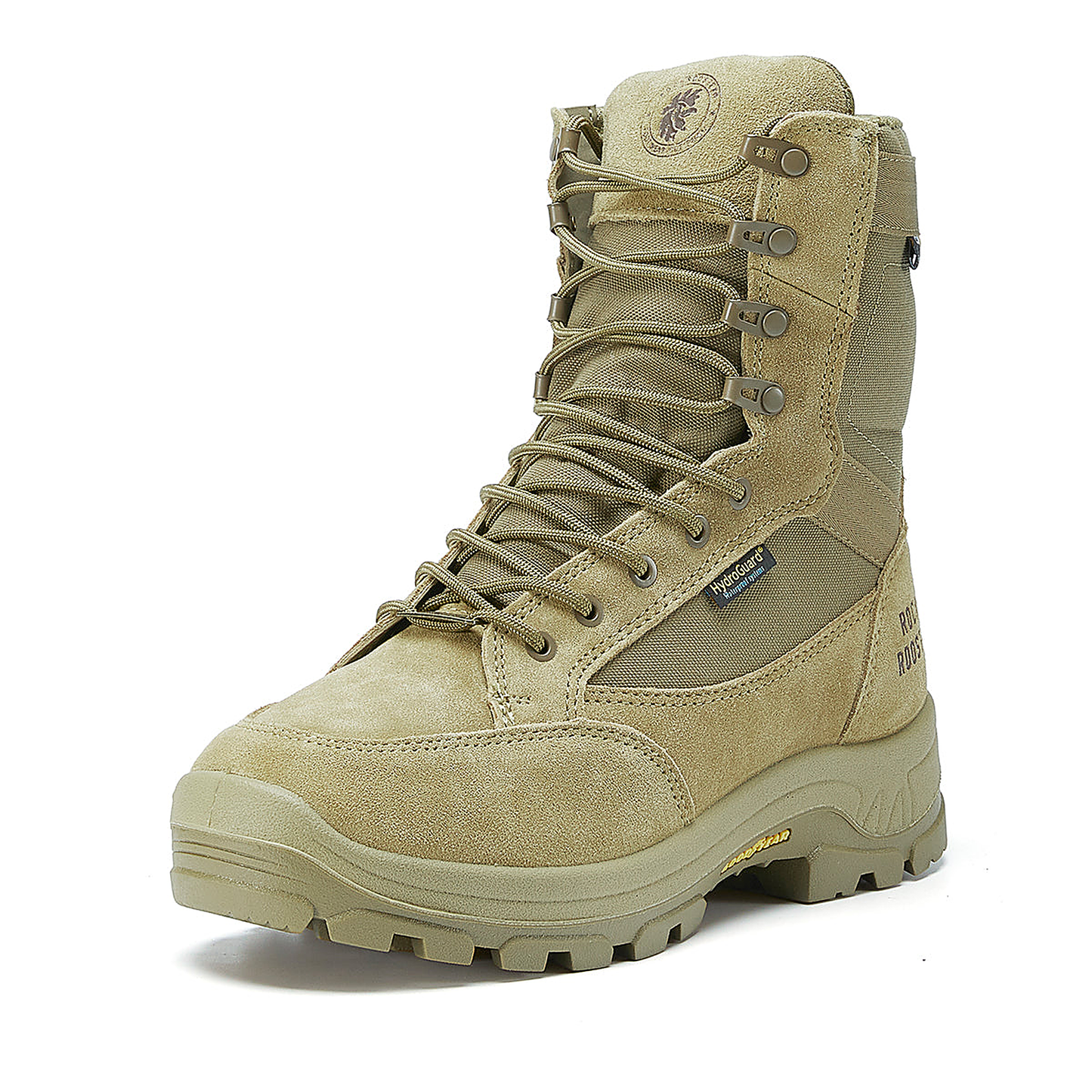 ROCKROOSTER M.G.D.B. 8 inch Coyote Soft Toe Waterproof Tactical and Law Enforcement Boots AB7010 (2)