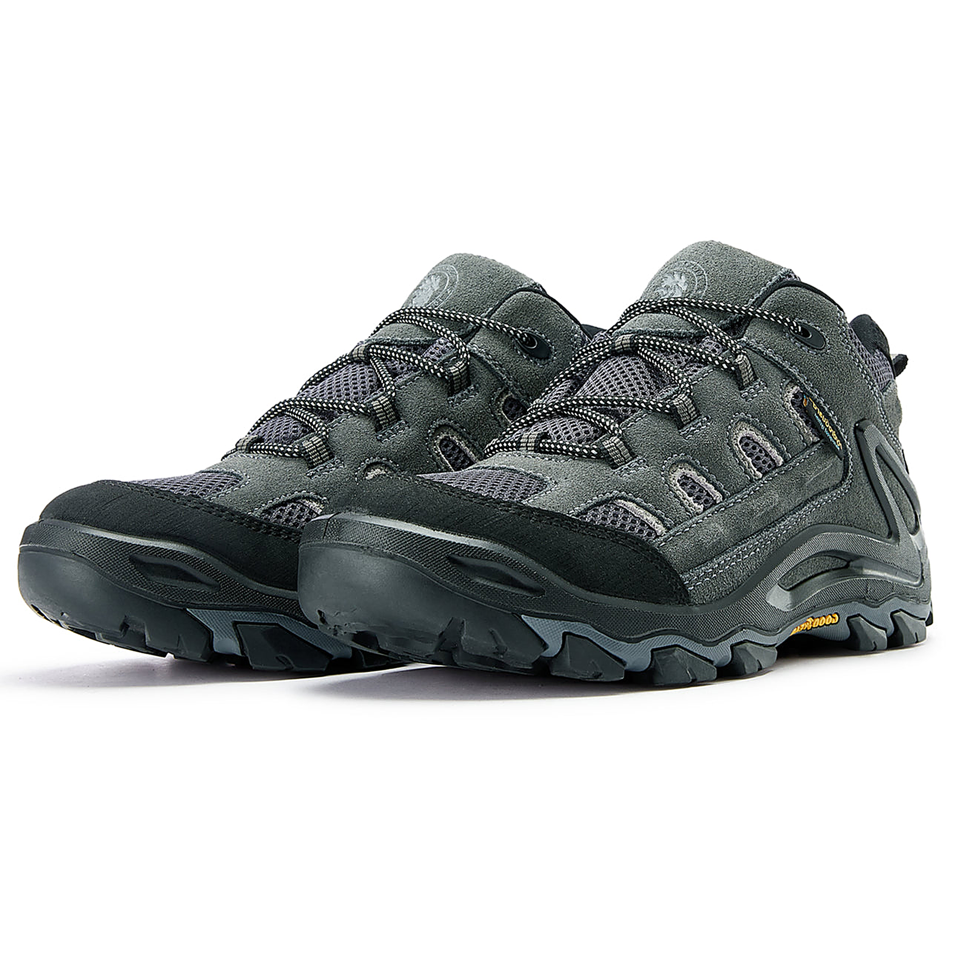 ROCKROOSTER Newland Gray 4 Inch Waterproof Hiking Shoes KS5514 (2)