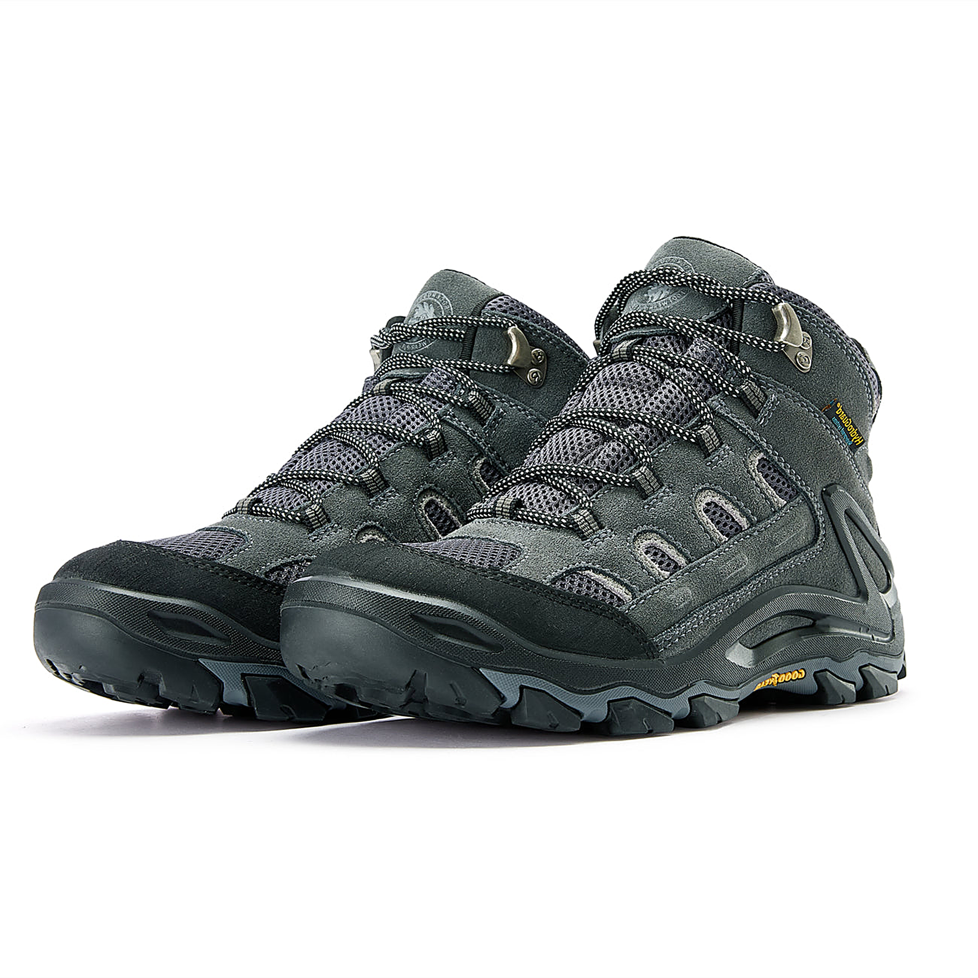 ROCKROOSTER Newland Gray 6 inch Waterproof Hiking Shoes KS5516 (2)