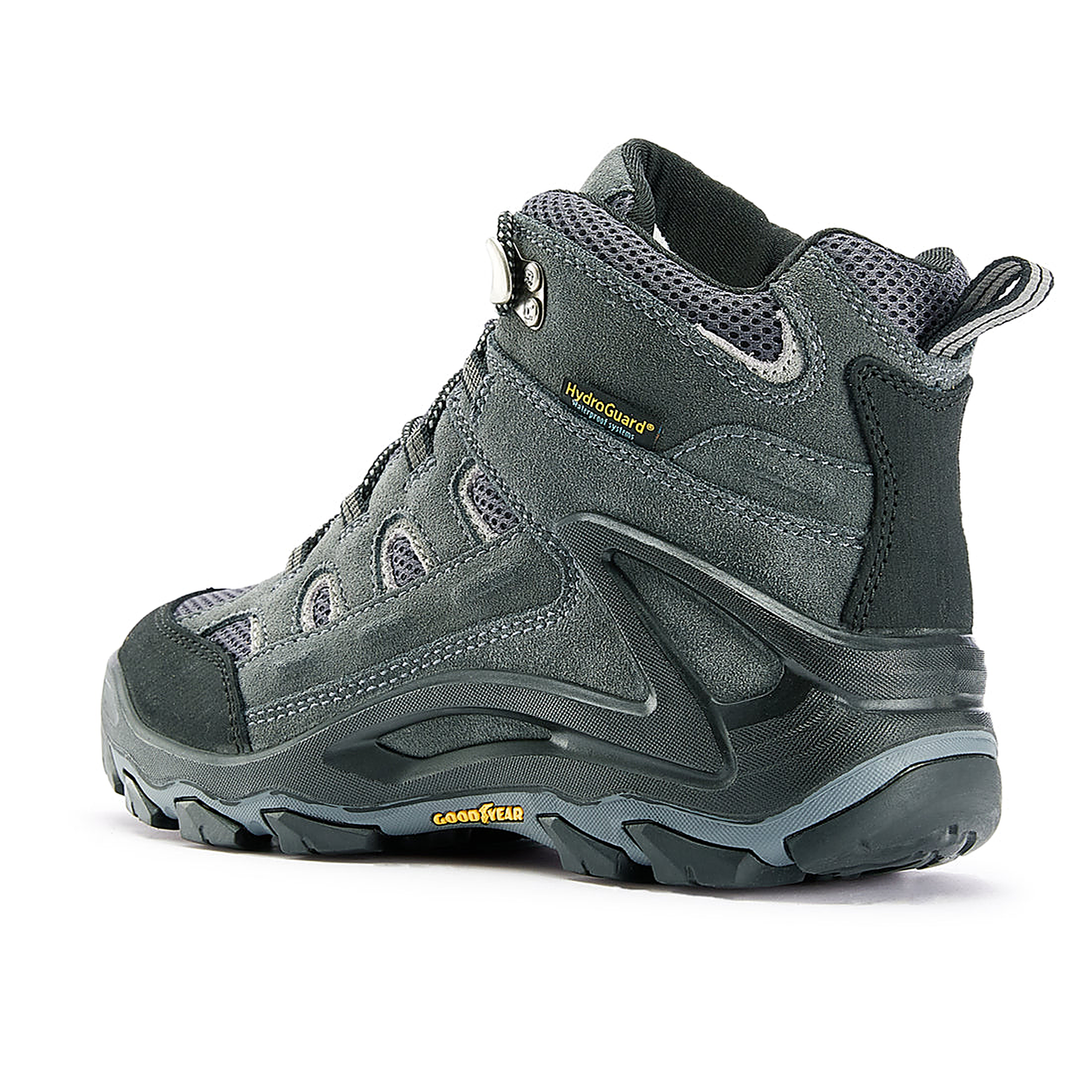 ROCKROOSTER Newland Gray 6 inch Waterproof Hiking Shoes KS5516 (3)