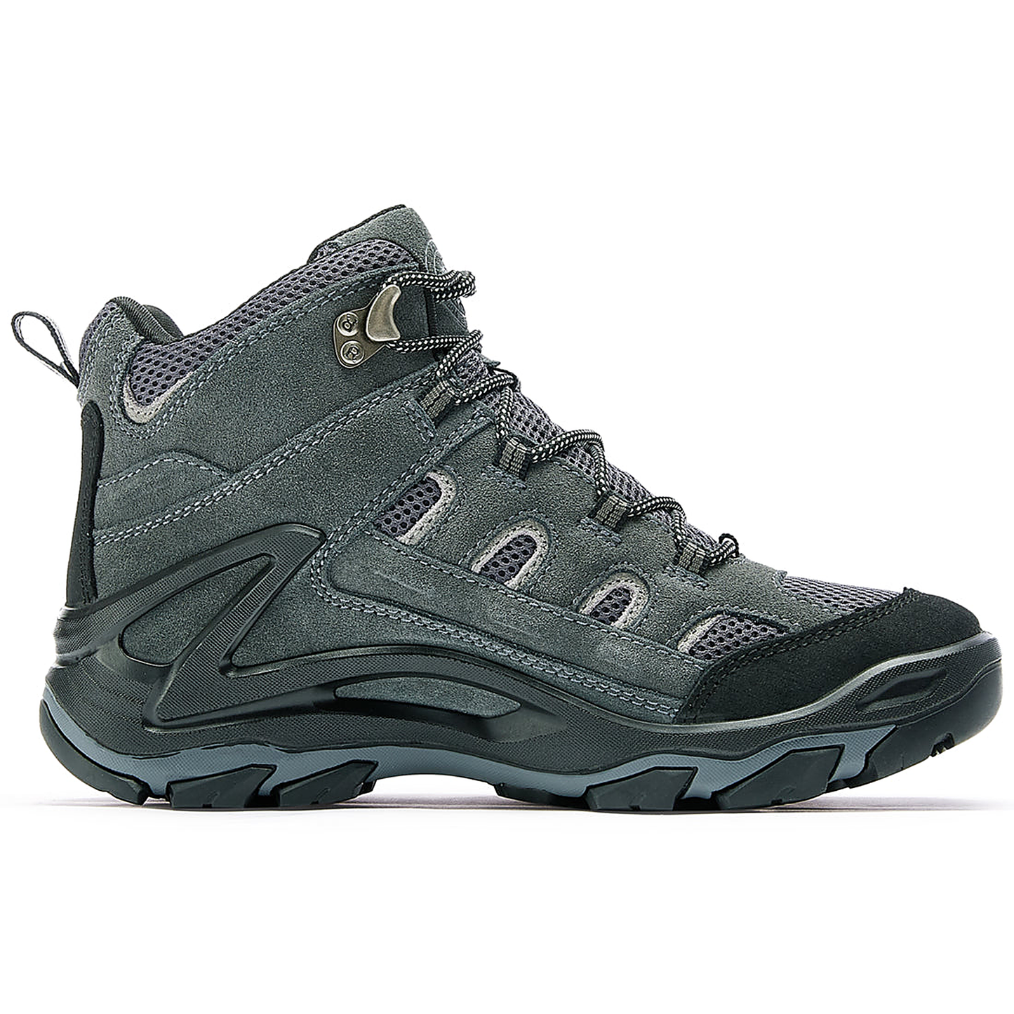 ROCKROOSTER Newland Gray 6 inch Waterproof Hiking Shoes KS5516 (4)