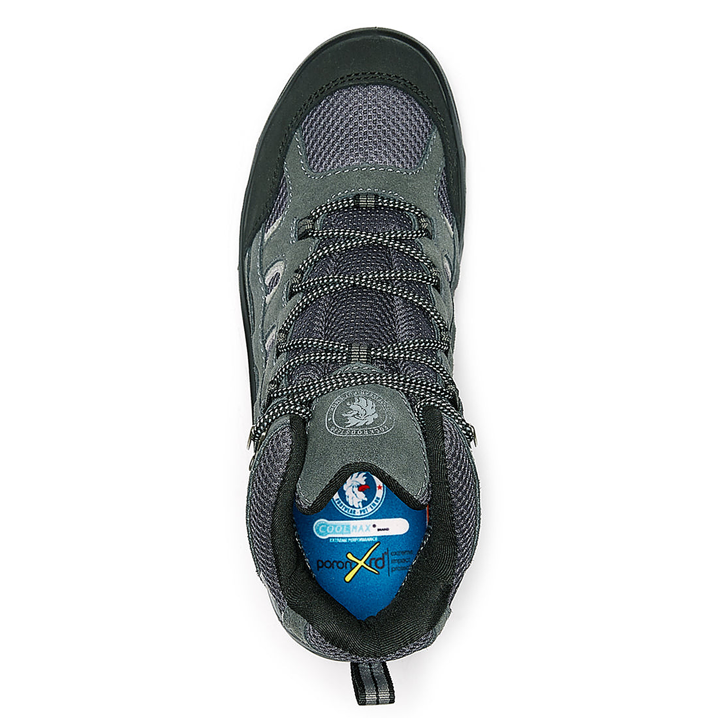 ROCKROOSTER Newland Gray 6 inch Waterproof Hiking Shoes KS5516 (5)