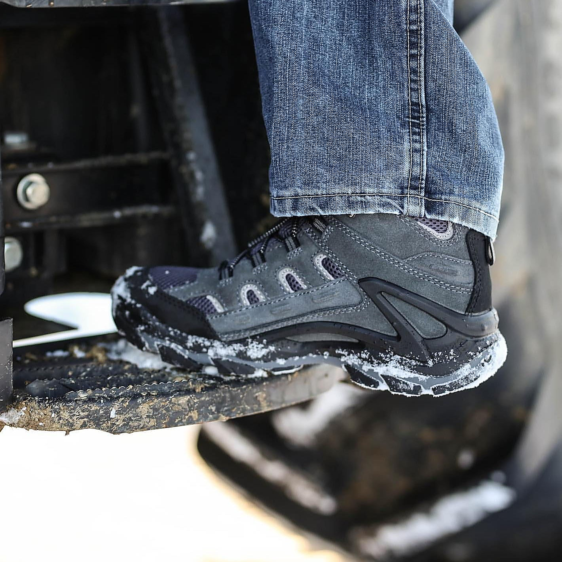 ROCKROOSTER Newland Gray 6 inch Waterproof Hiking Shoes KS5516 (7)