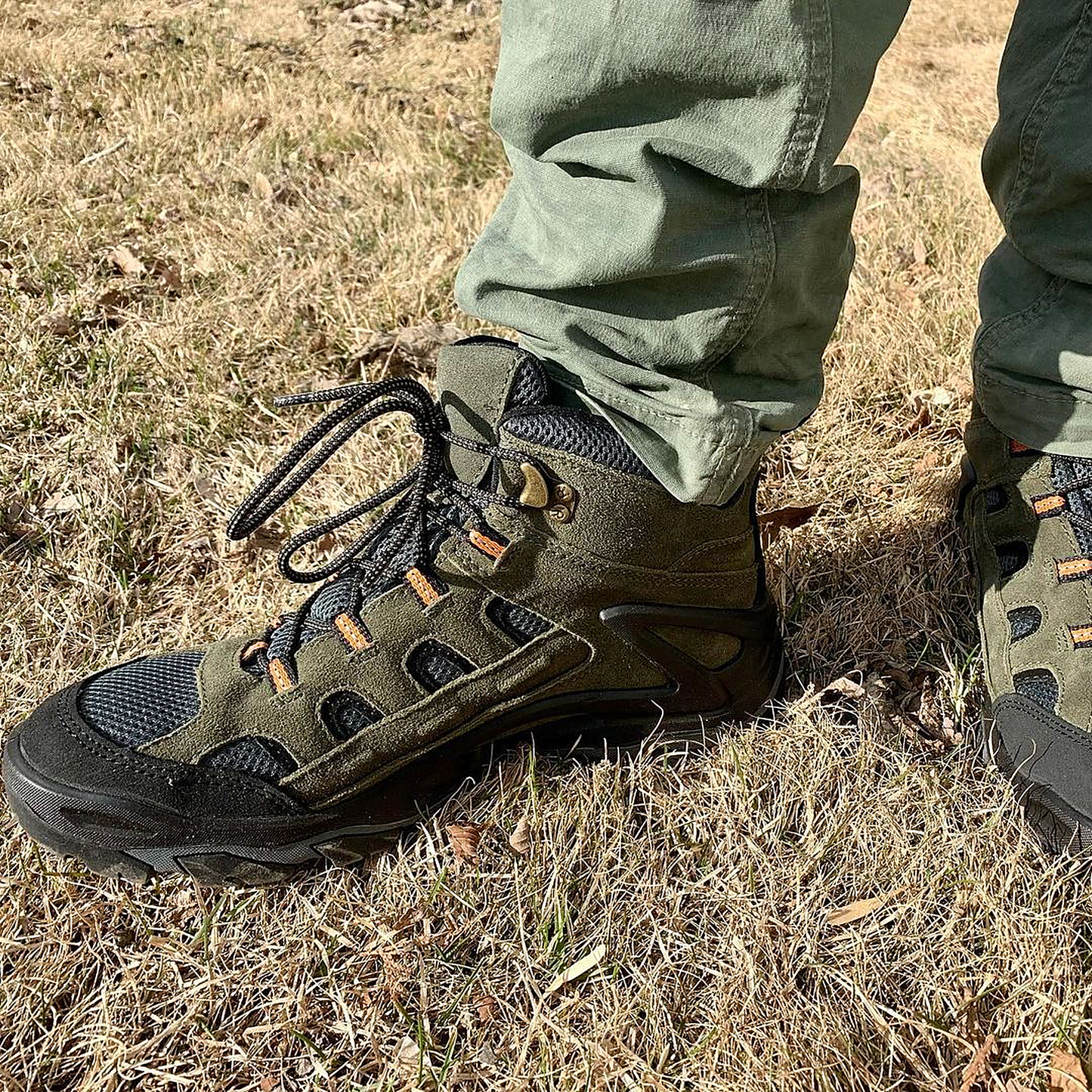 ROCKROOSTER Newland Green 6 inch Waterproof Hiking Shoes KS5536 (7)