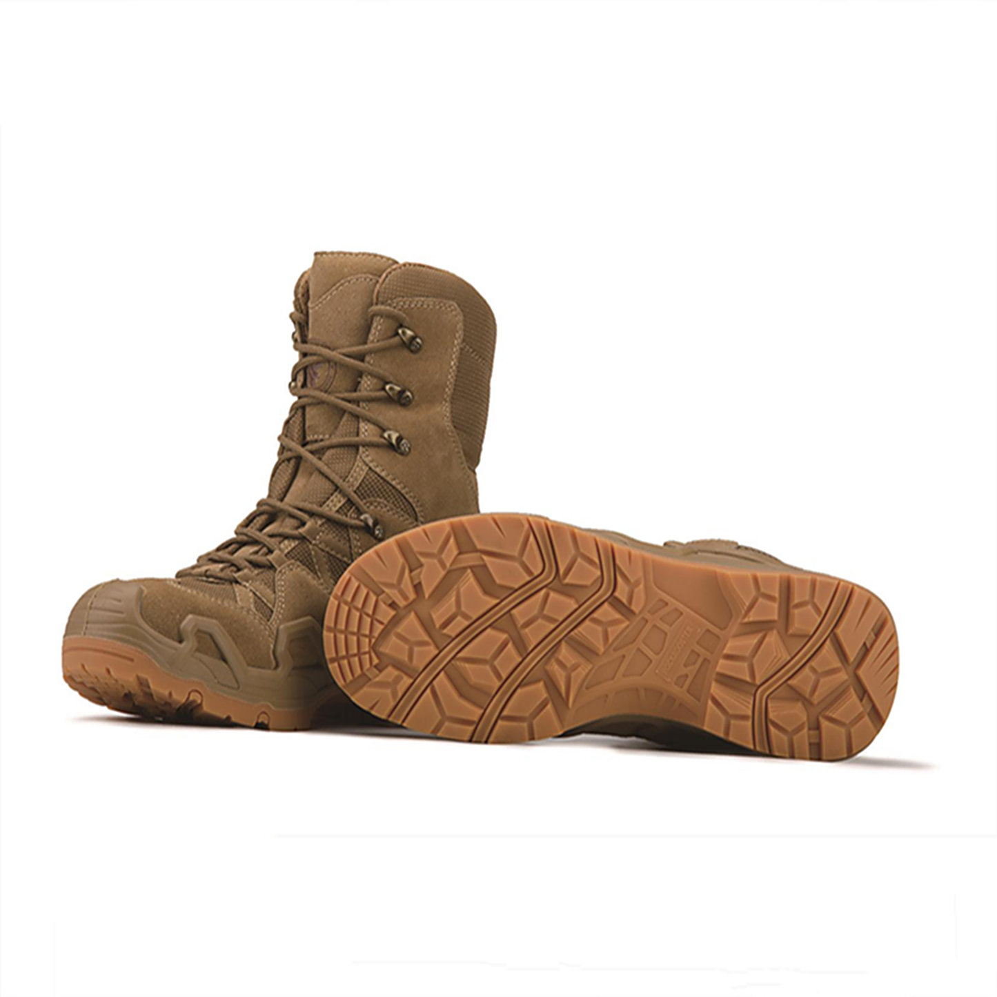 ROCKROOSTER Walland Coyote 8 Inch Waterproof Tactical Outdoor Hiking Boots KS737 (6)