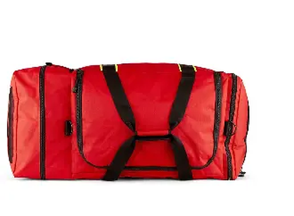 Red Maltese Gear Bag - side view