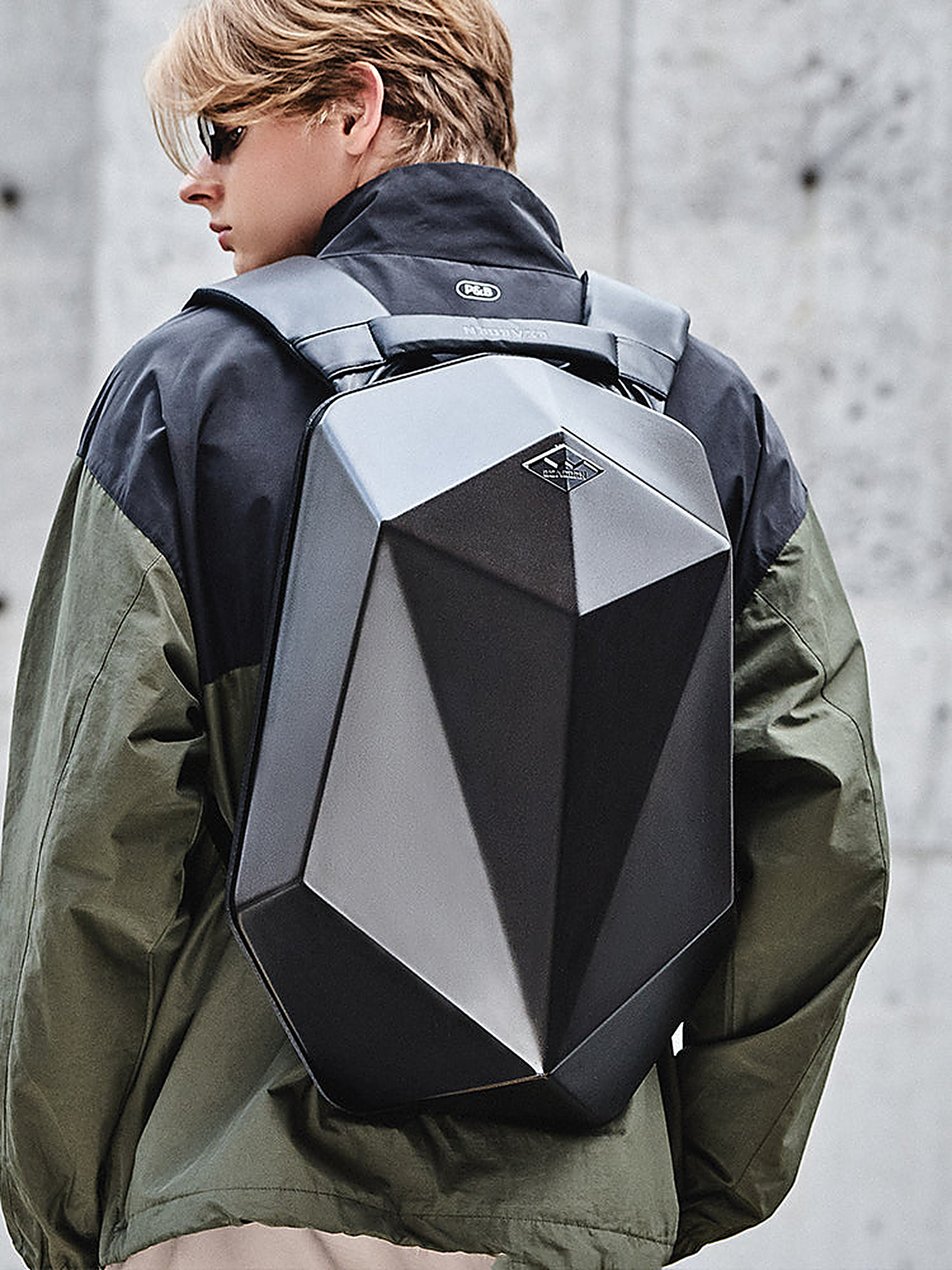RockRooster Large Backpack for Outing, P2 — back view (3)