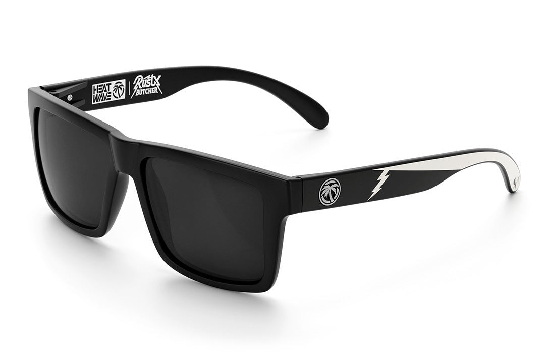 Heat Wave Visual VISE Rusty Butcher Customs sunglasses view 1
