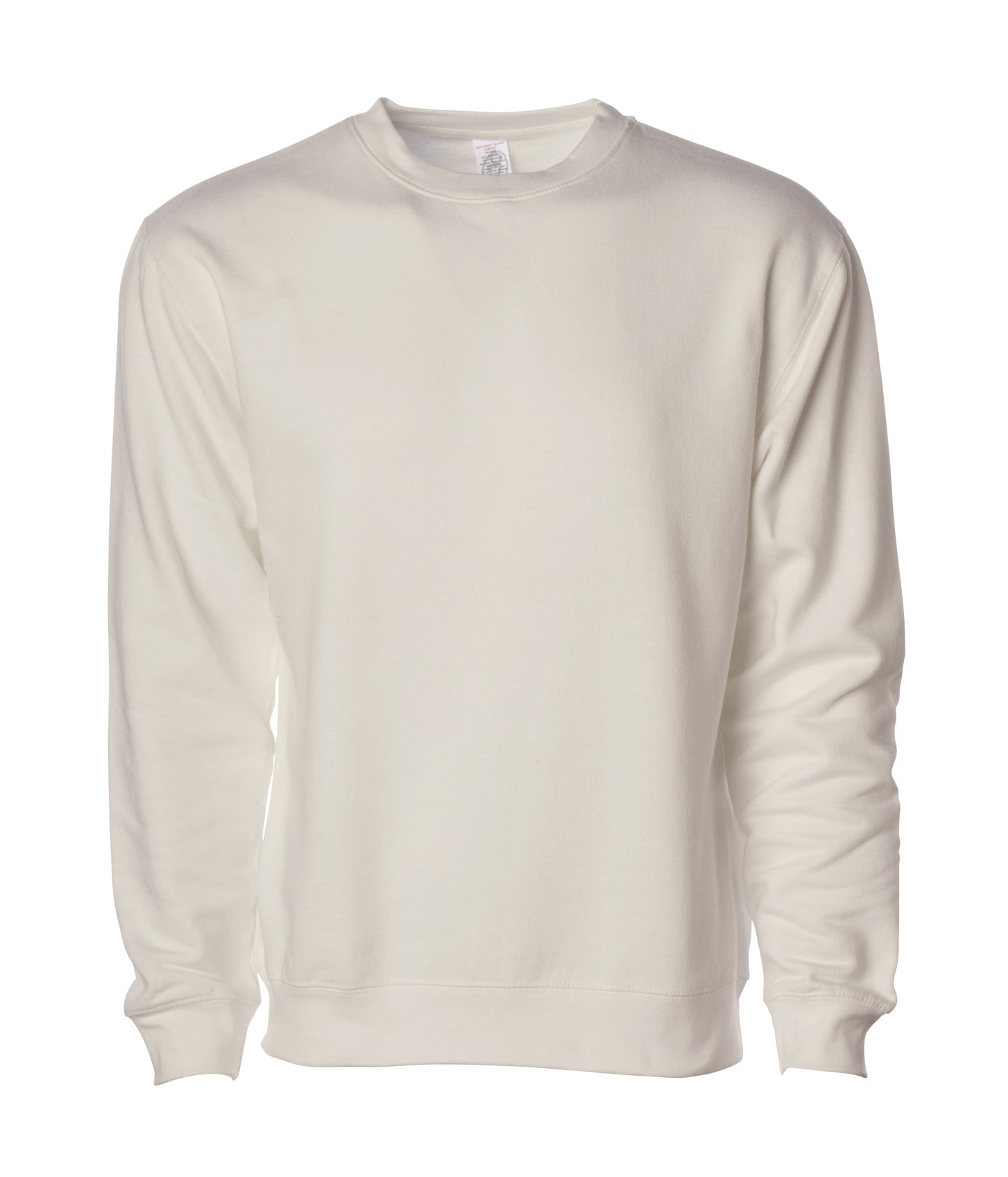 Independent Trading Company 8.5oz. Midweight Crew in IVORY, crewneck
