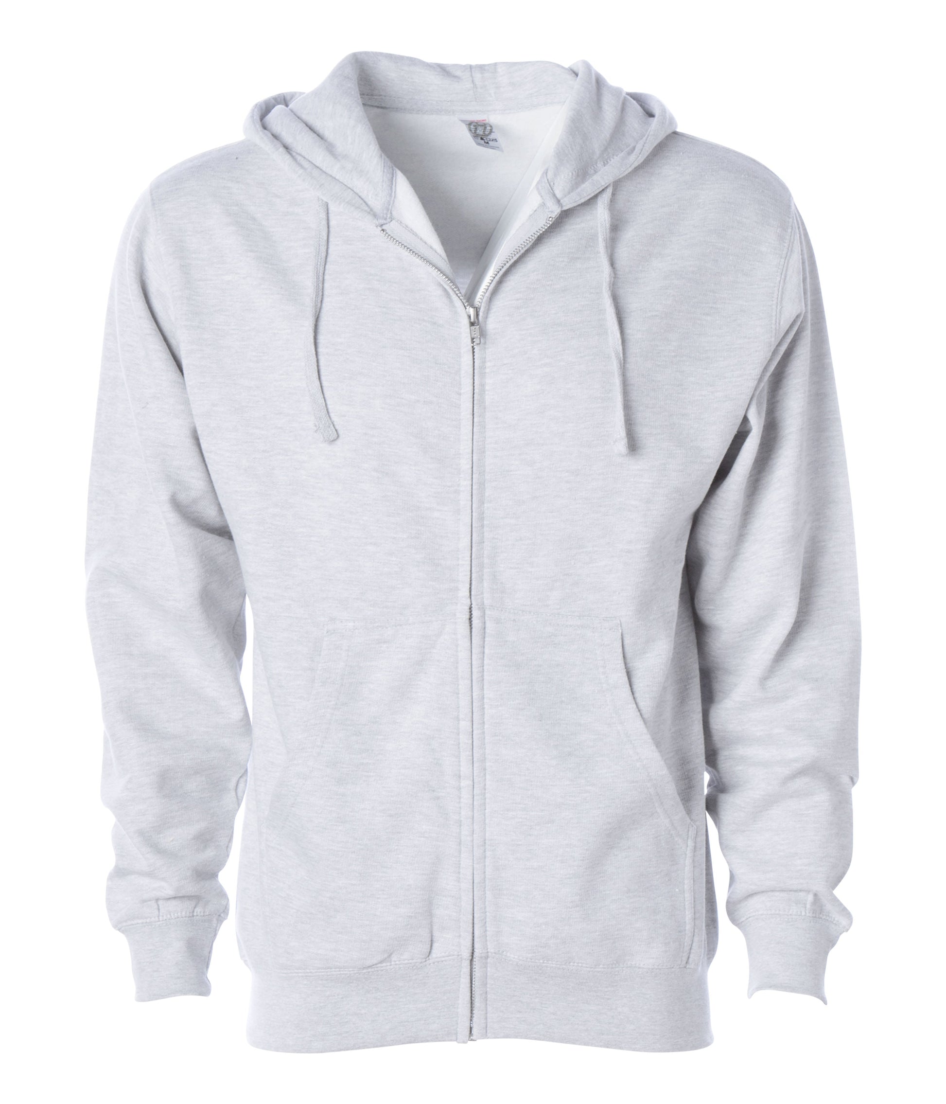 Independent Trading Company 8.5oz. Midweight Zip Hood — view 2