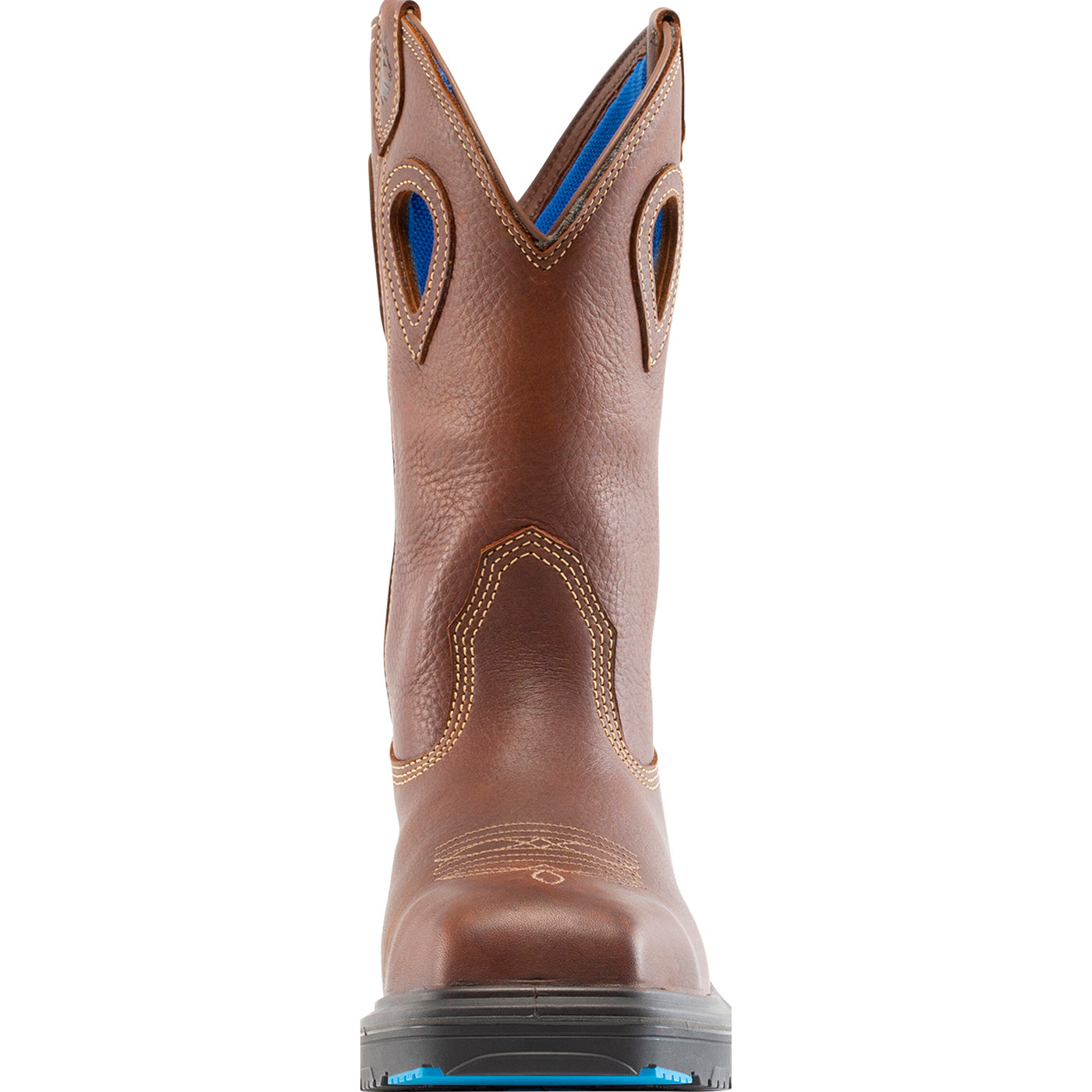 Steel Blue - Blue Heeler Men's Steel Toe Electrical Hazard Waterproof Pull-On Western