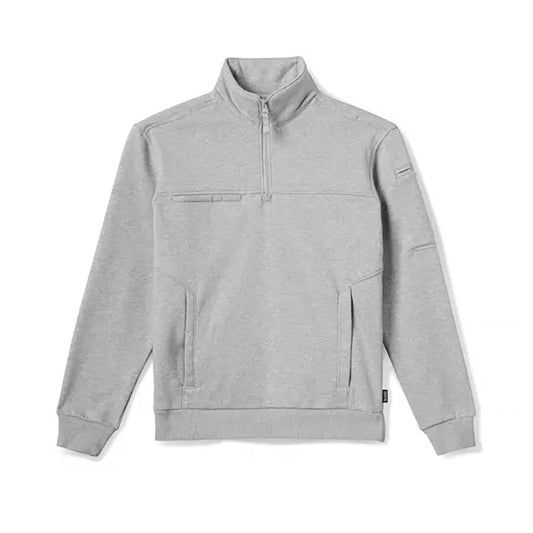 5.11 Womens 1/4 Zip Job Shirt - Heather Gray