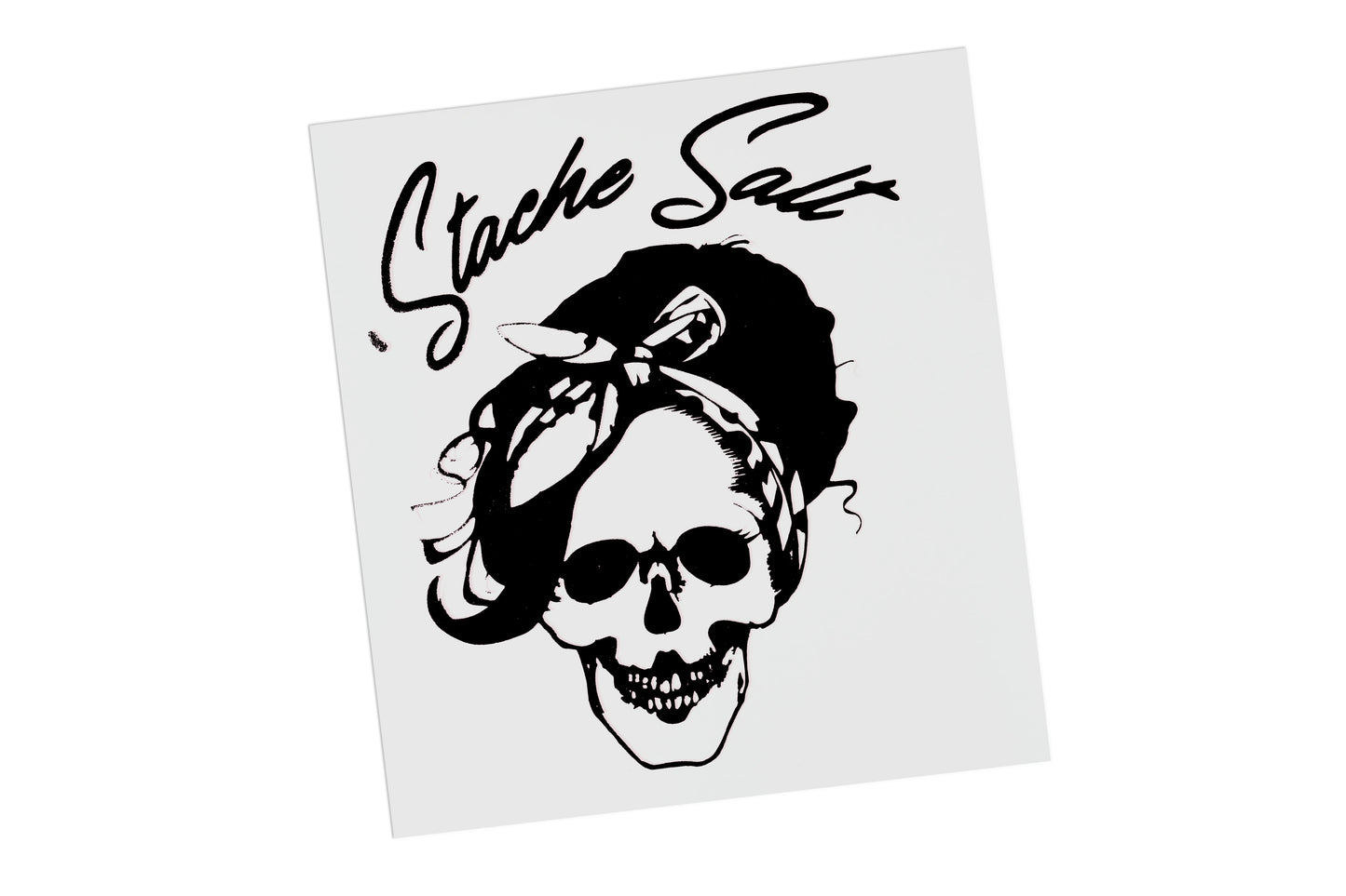 Stache Salt 5" Salty Jane Decal in Black