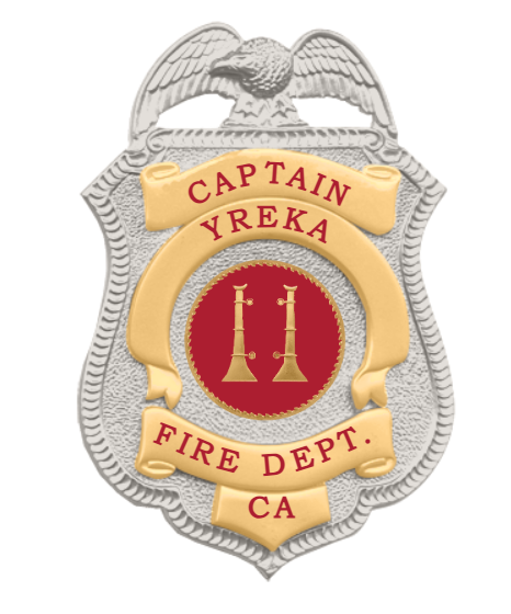 Yreka Captain Badge