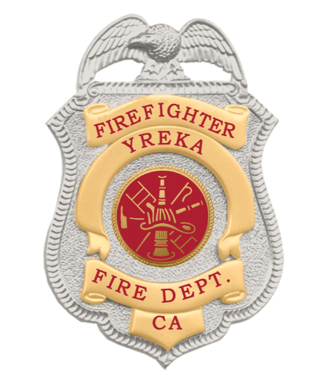 Yreka Firefighter Badge