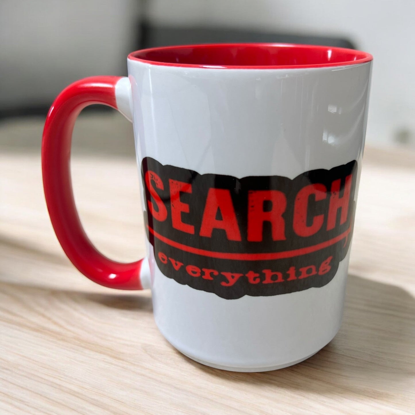Stache Salt 15oz Ceramic Coffee Mug-Stache Salt Search Everything