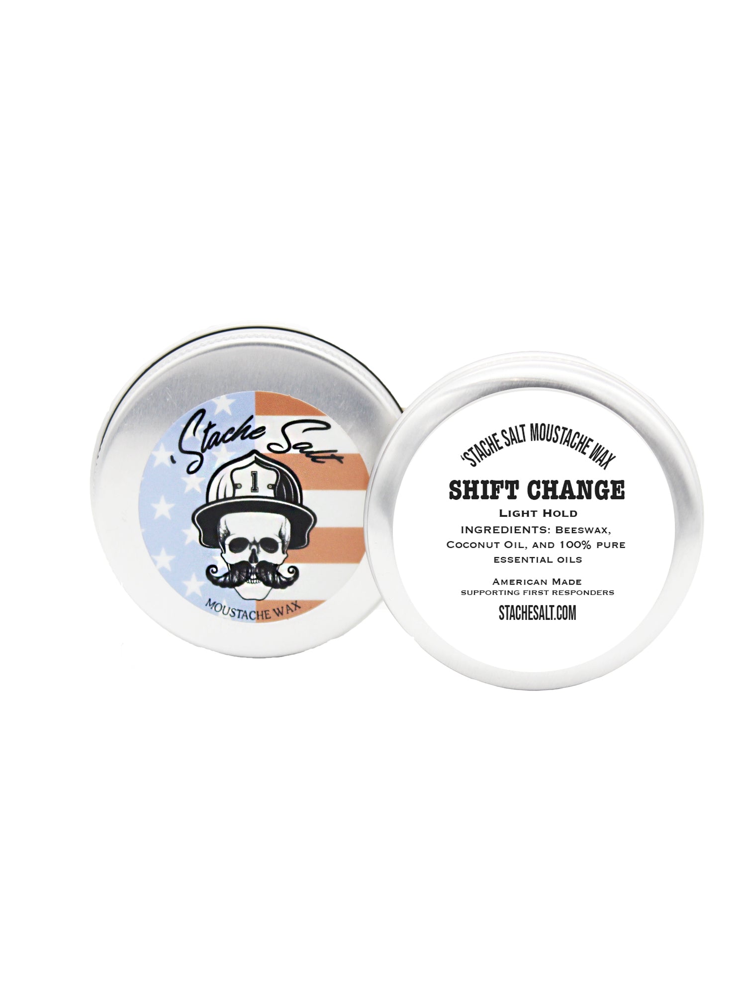 Stache Salt Shift Change - Light Hold Mustache & Beard Wax