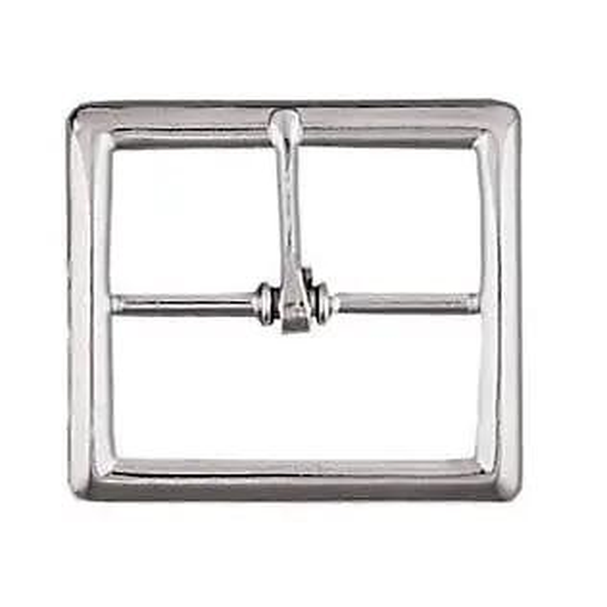 Silver Garrison Belt Buckle