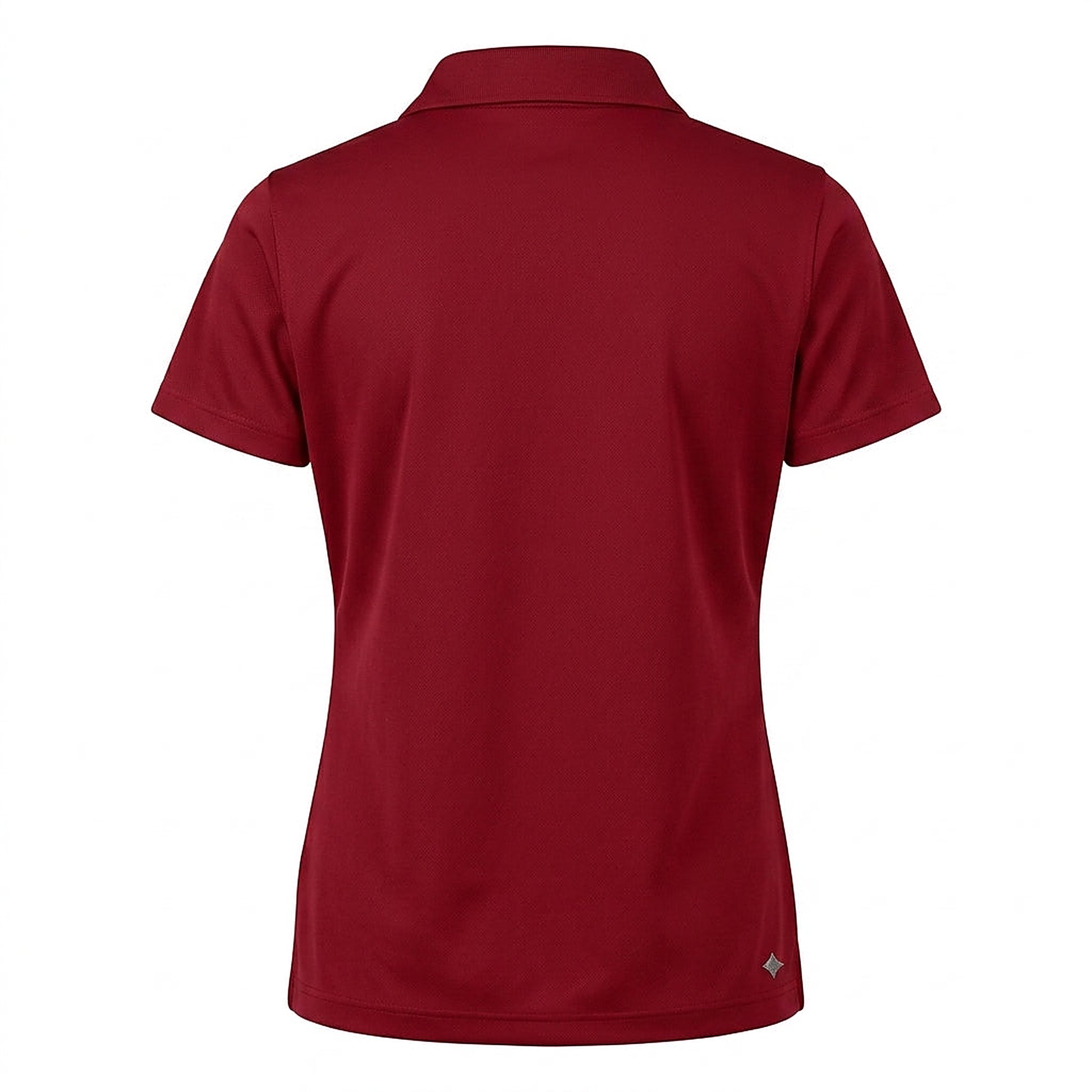 Siskiyou Trojans siskiyou trojans ladies performance sport shirt Crimson back