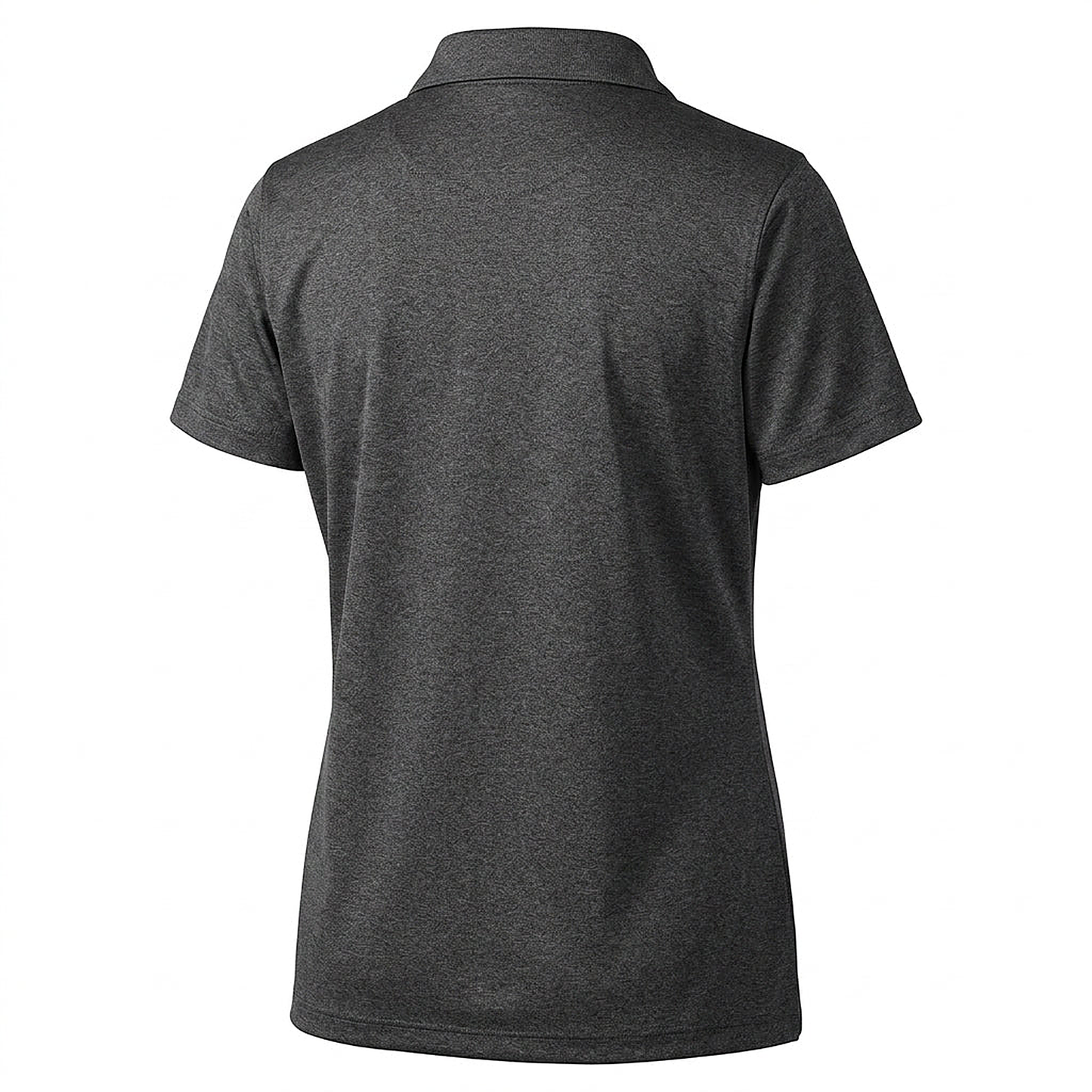 Siskiyou Trojans siskiyou trojans ladies performance sport shirt Dark Gray back