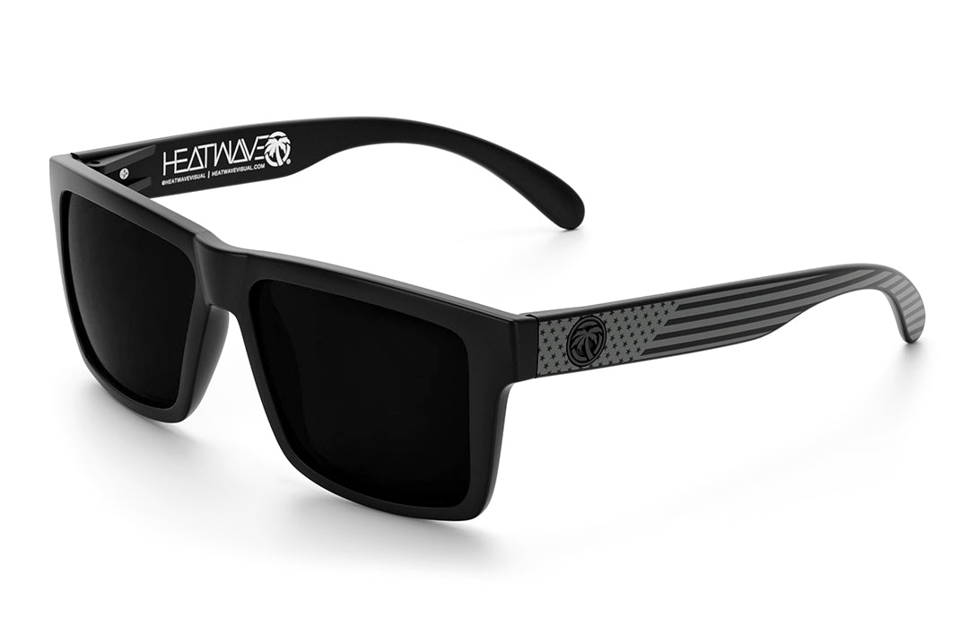 Heat Wave Visual VISE SOCOM Ultra Black Customs sunglasses view 1