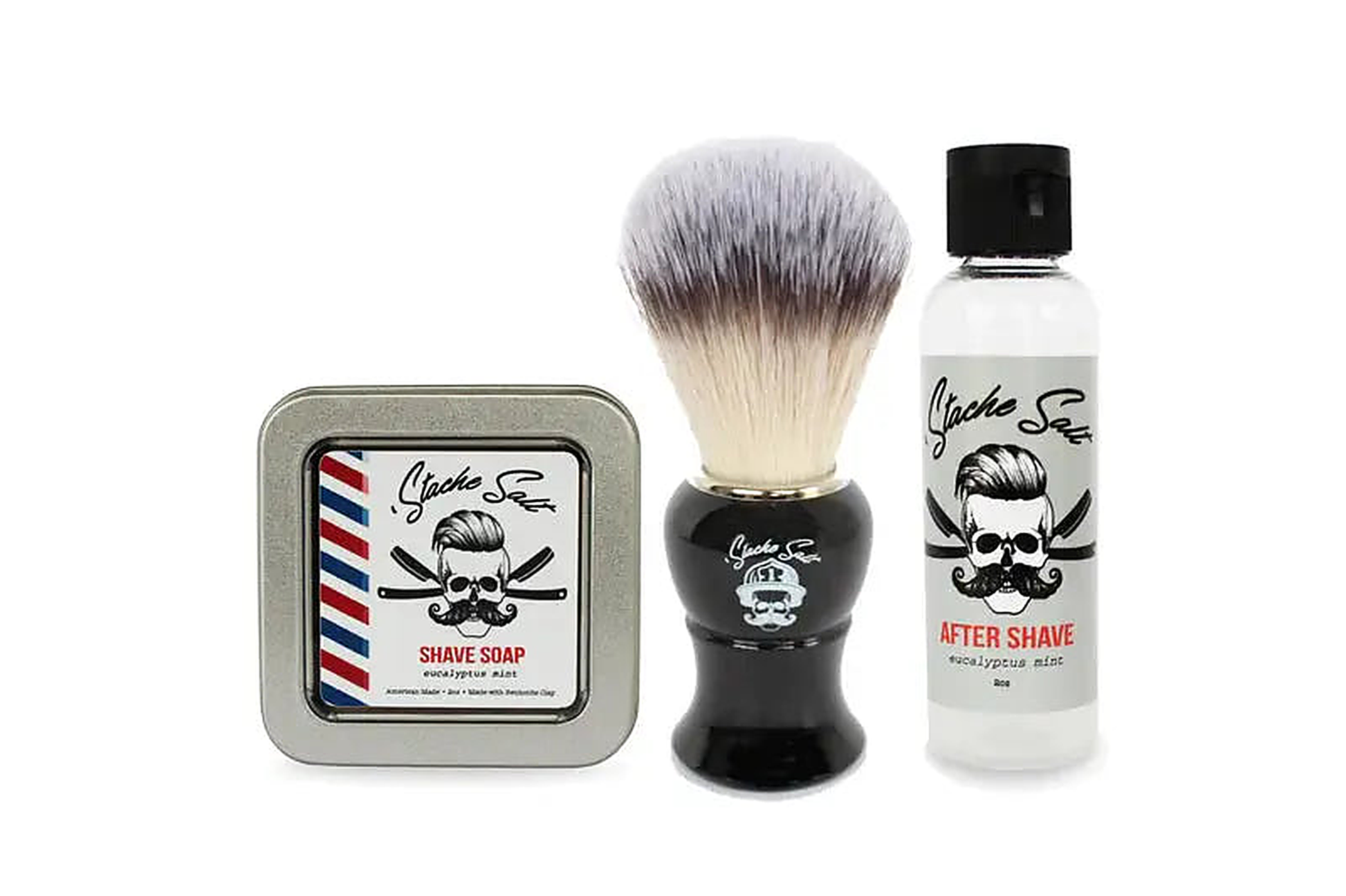 Stache' Salt Ultimate Shave Pack - detail view