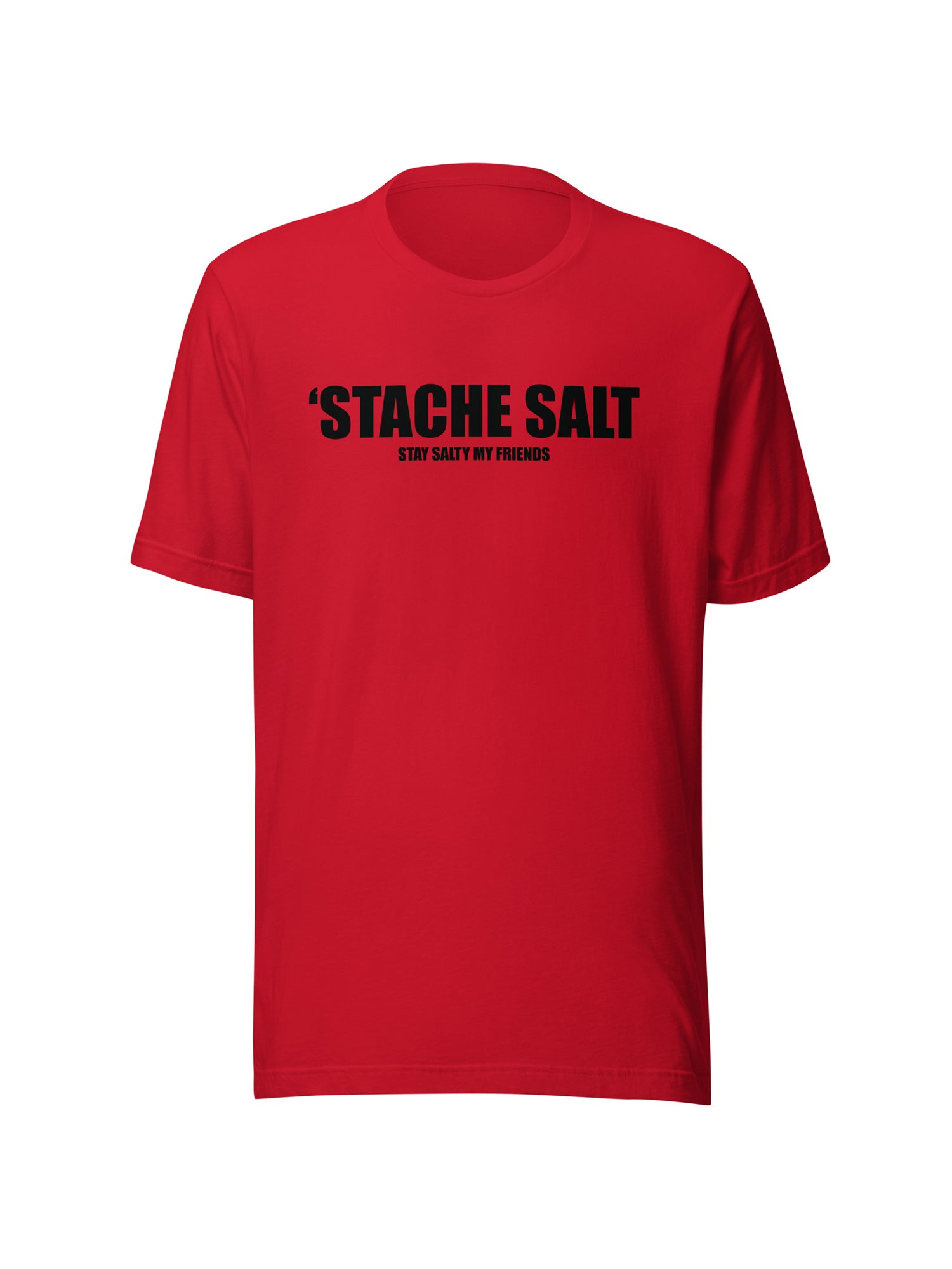'Stache Salt Logo Tee — logo detail (5)