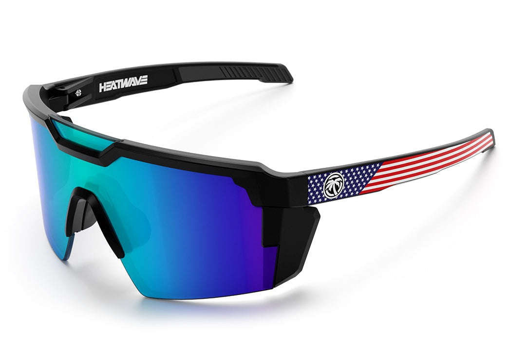 Heat Wave Visual Future Tech Stars & Stripes USA sunglasses view 1