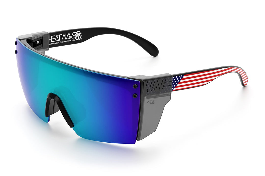 Heat Wave Visual Lazer Face Stars & Stripes USA sunglasses view 4