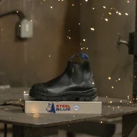 Steel Blue Hobart Scuff Men's Steel Toe Romeo
