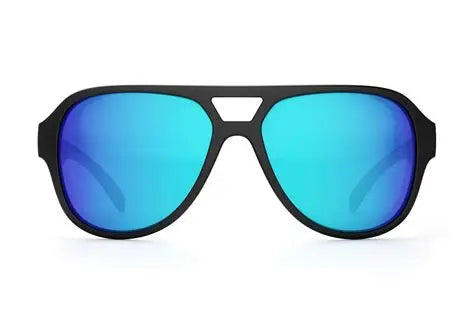 Supercat Sunglasses: Side Stripe Blue - Heatwave