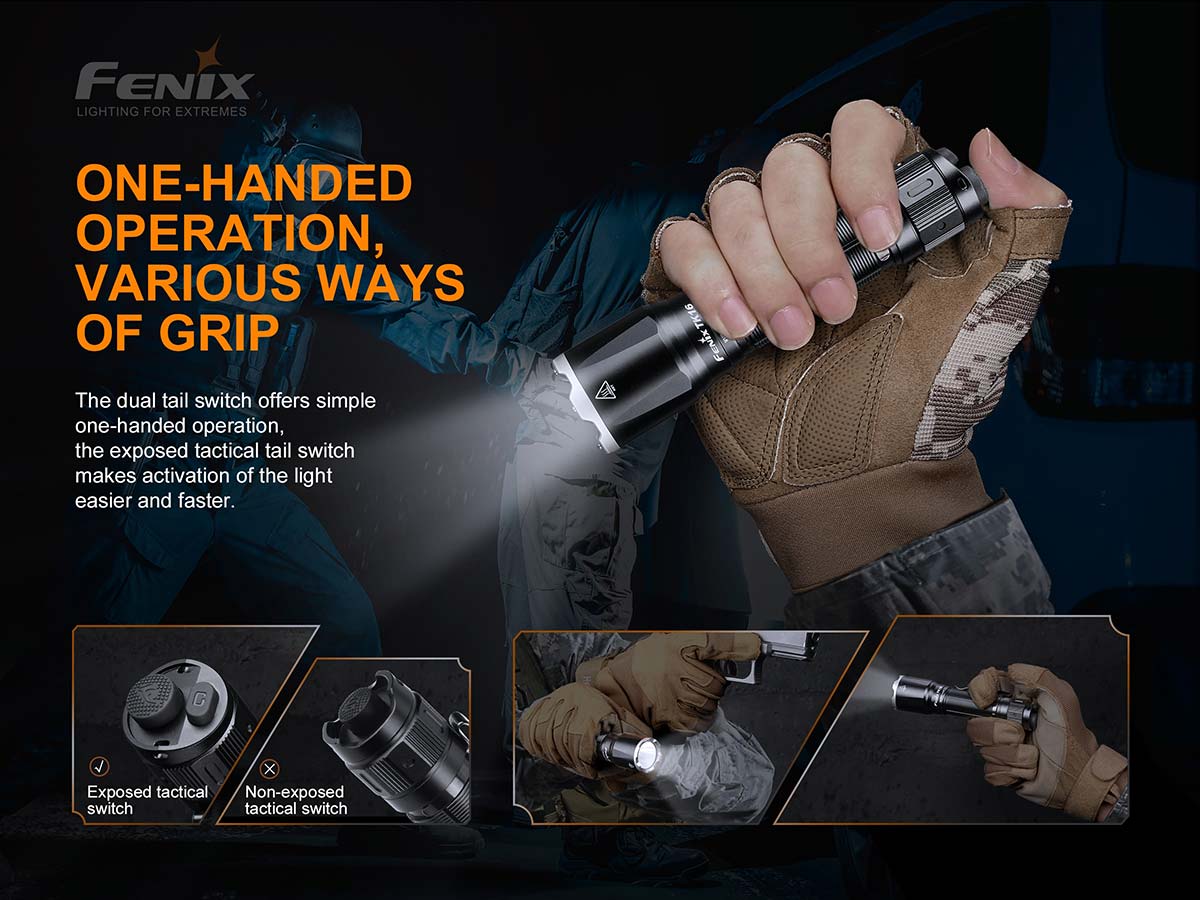 Fenix TK16 V2.0 Flashlight with Special Edition Engraved Design