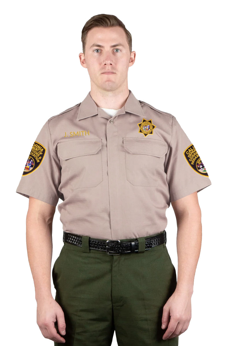 CDCR Class C Short Sleeve Uniform Shirt