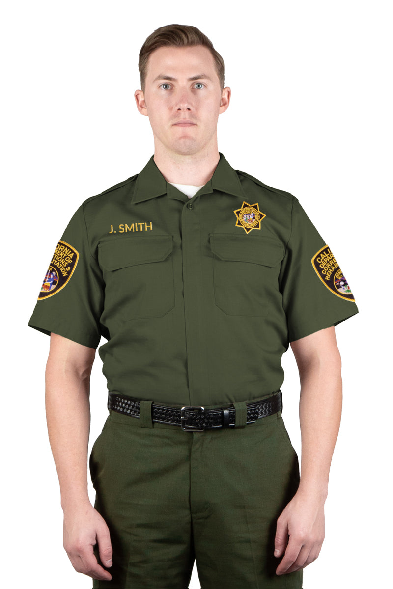 CDCR Class C Short Sleeve Uniform Shirt