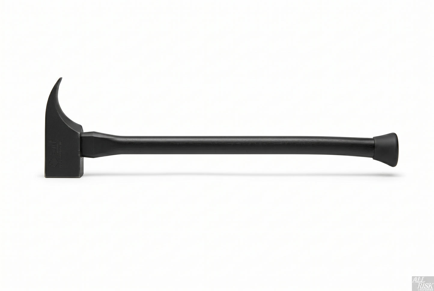 PIGlet forcible entry tool side profile - showing fiberglass handle and tool steel head multi-purpose design