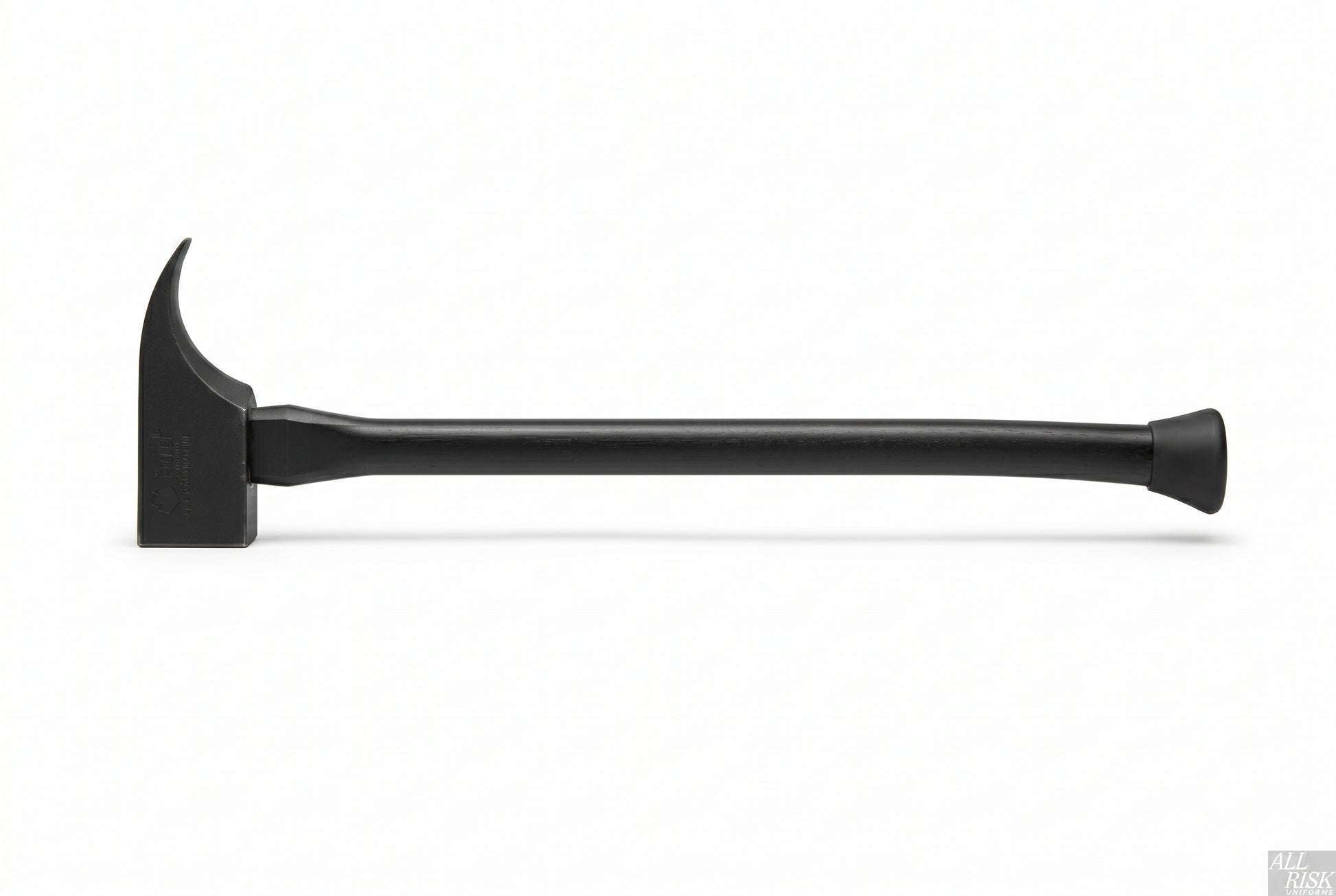 PIGlet forcible entry tool side profile - showing fiberglass handle and tool steel head multi-purpose design