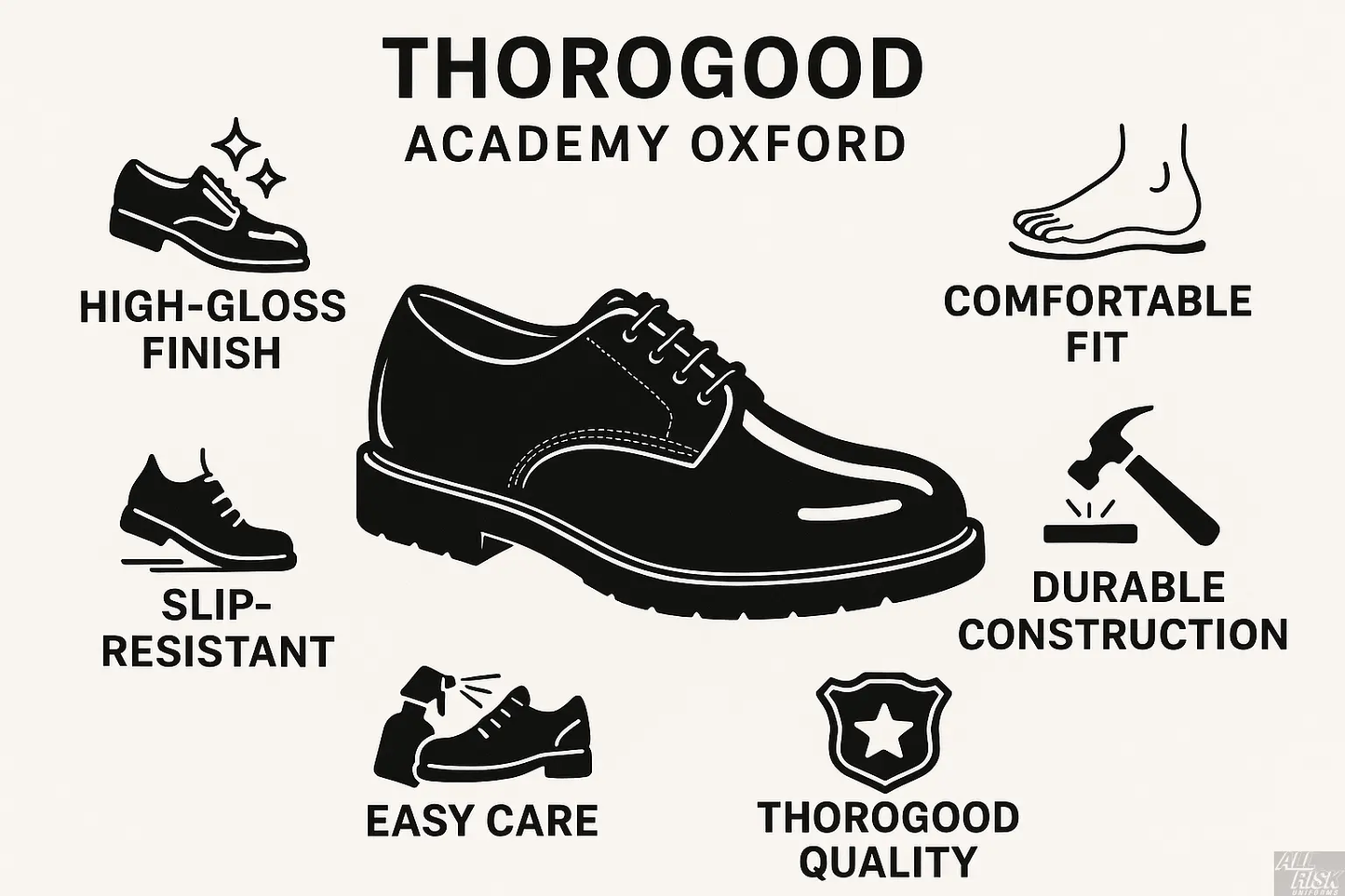 Thorogood Oxford Features