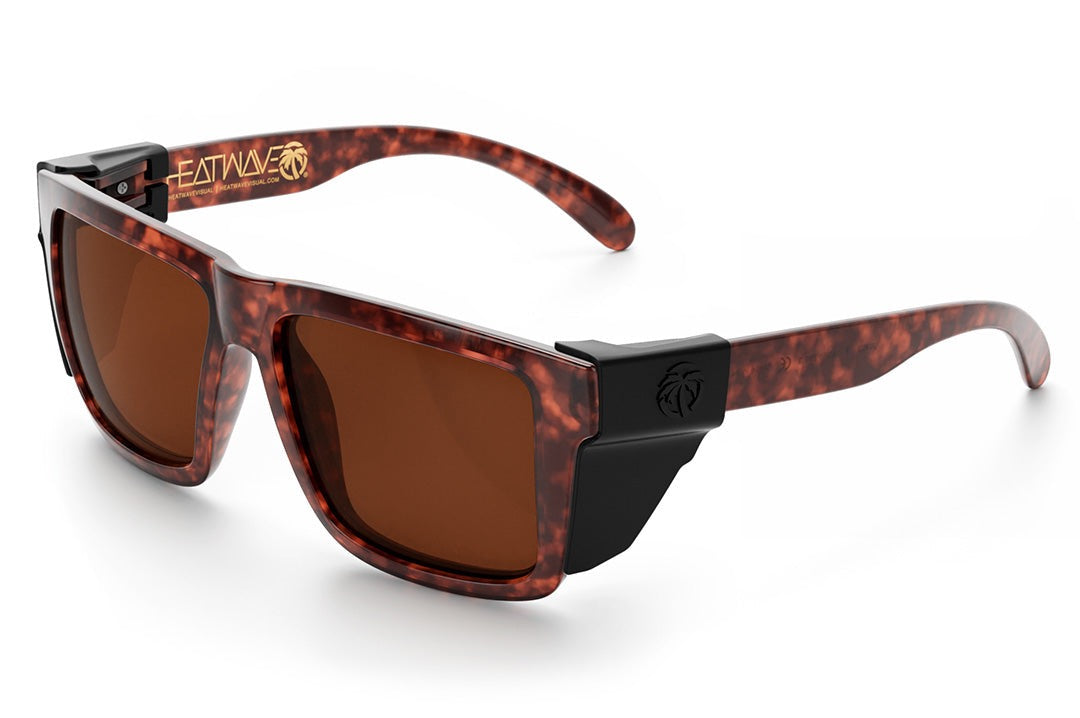 Heat Wave Visual XL VISE Tortoise Frame Brown sunglasses view 4