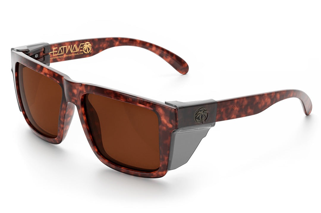 Heat Wave Visual XL VISE Tortoise Frame Brown sunglasses view 5