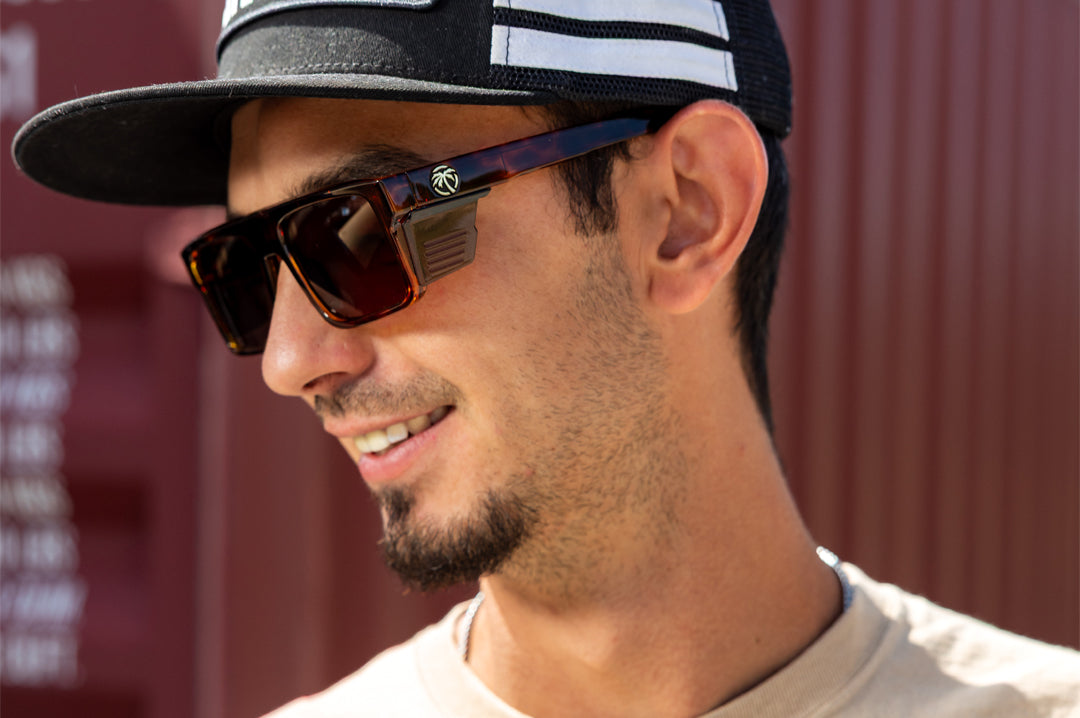 Heat Wave Visual Performance Rayth Tortoise sunglasses view 8