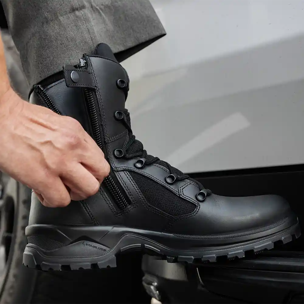 HAIX Trooper GTX Side Zip — Police Duty Boot