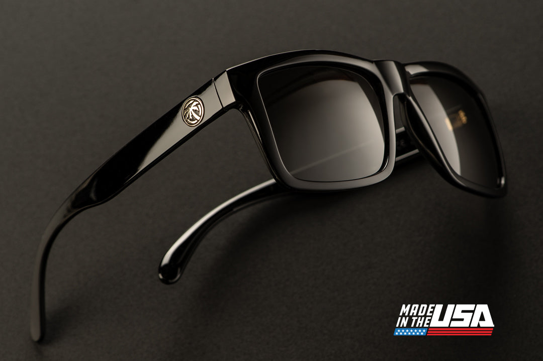 Heat Wave Visual USA VISE GLOSS BLACK sunglasses view 4