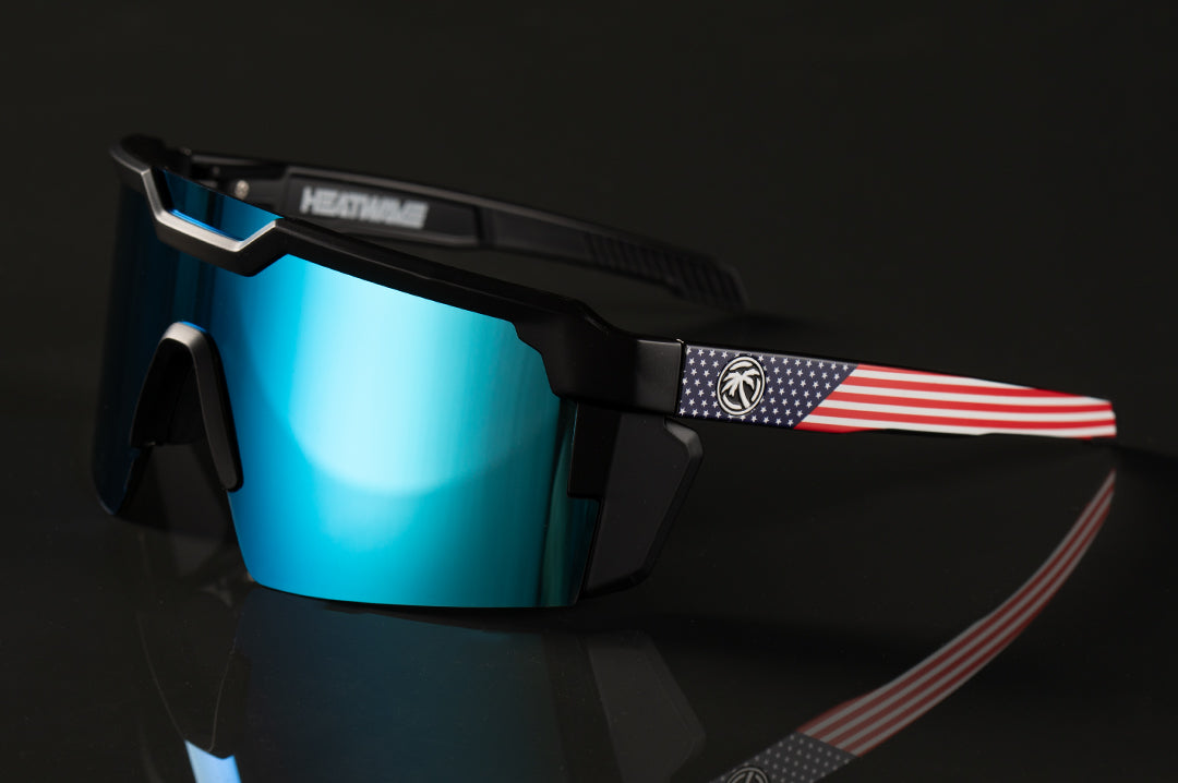Heat Wave Visual Future Tech Stars & Stripes USA sunglasses view 3