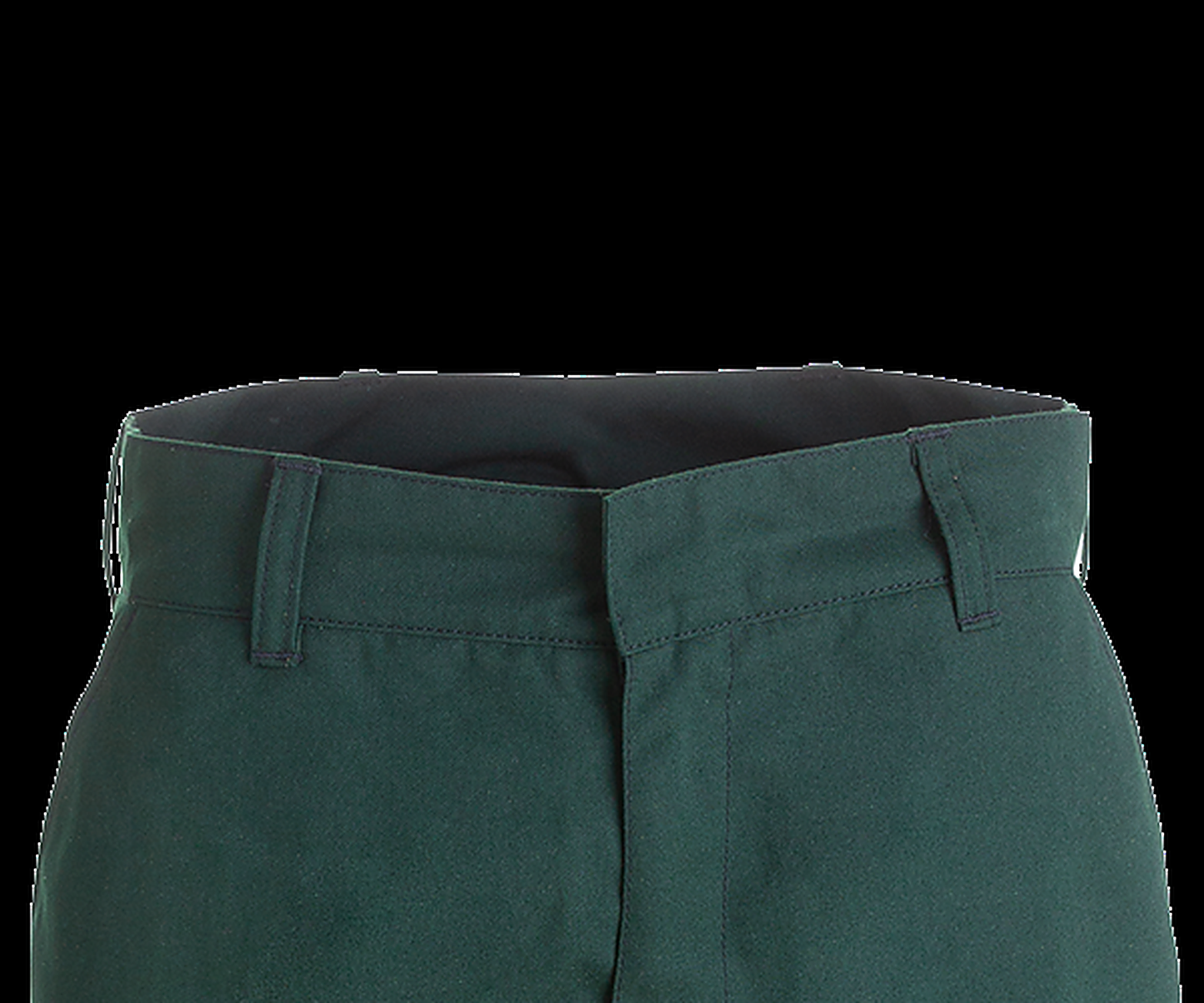 VFT Nomex brush pants back view showing durable construction and adjustable waist for hotshot crews"