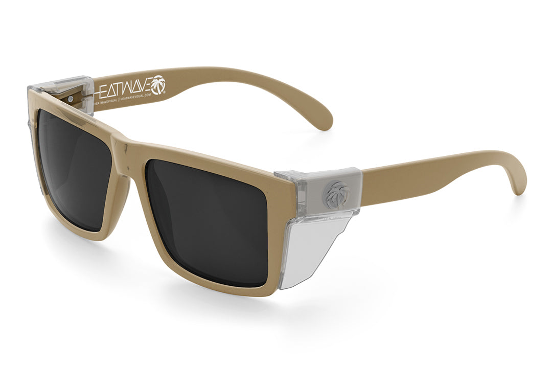 Heat Wave Visual VISE DESERT TAN Black Lens sunglasses view 4