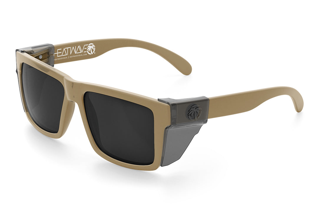 Heat Wave Visual VISE DESERT TAN Black Lens sunglasses view 6