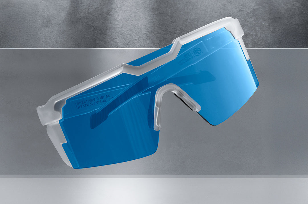 Heat Wave Visual Future Tech Vapor Frost Frame Coastal Lens sunglasses view 3