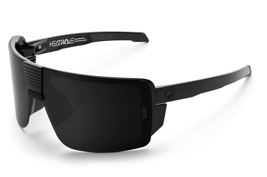 Heat Wave Visual Vector GLOSS BLACK Ultra Black sunglasses view 1