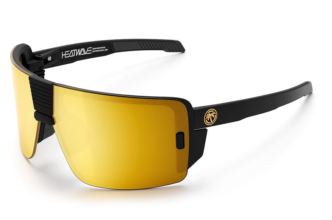 Heat Wave Visual Vector Gold sunglasses view 1